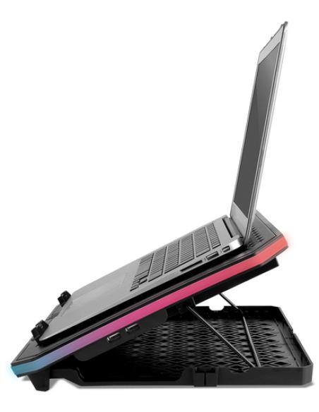 Krom Kooler almohadilla fría 48,3 cm (19") 2100 RPM Negro