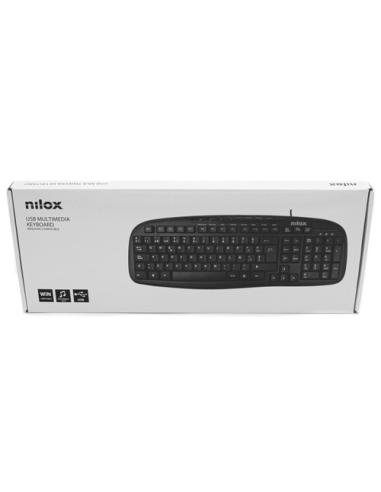 Nilox TECLADO USB MULTIMEDIA ESP