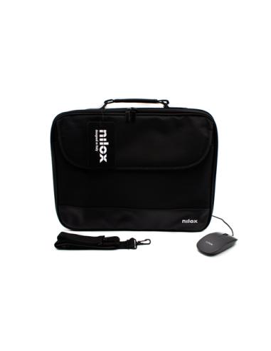 Nilox MALETIN 15,6 DURO + RATON OPTICO USB