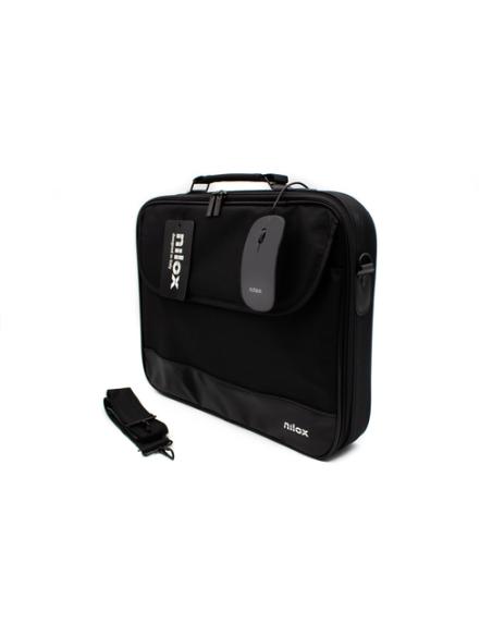Nilox MALETIN 15,6 DURO + RATON OPTICO USB