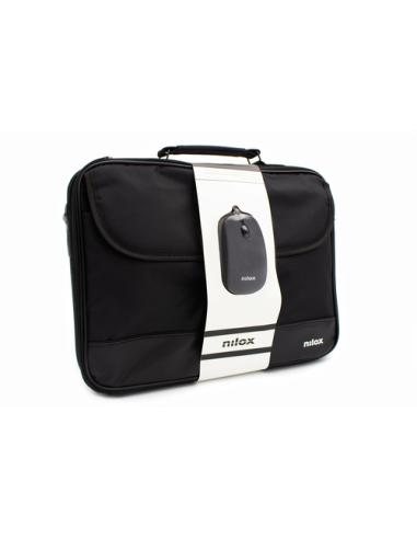 Nilox MALETIN 15,6 DURO + RATON OPTICO USB