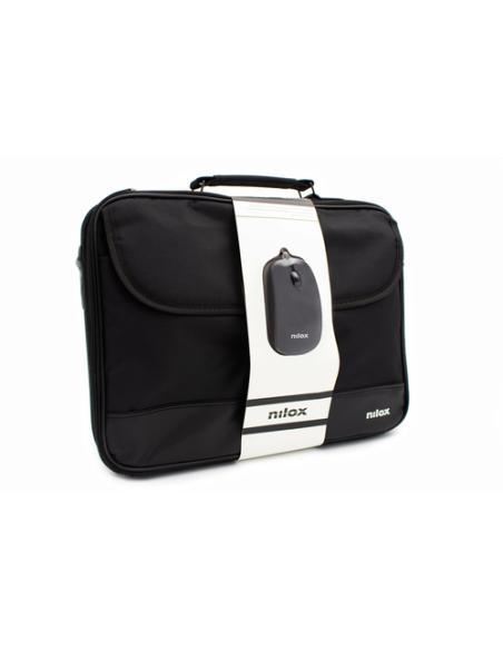 Nilox MALETIN 15,6 DURO + RATON OPTICO USB