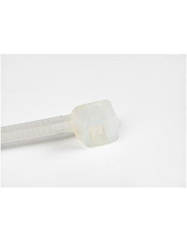 StarTech.com Bridas Ataduras de 10cm para Cables - Ancho 2mm, Diámetro del Haz 22mm, 8kg de Resistencia, Ataduras de Cremallera 