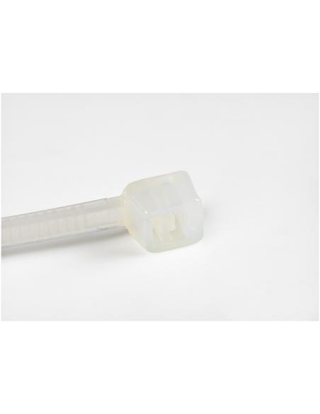 StarTech.com Bridas Ataduras de 10cm para Cables - Ancho 2mm, Diámetro del Haz 22mm, 8kg de Resistencia, Ataduras de Cremallera 