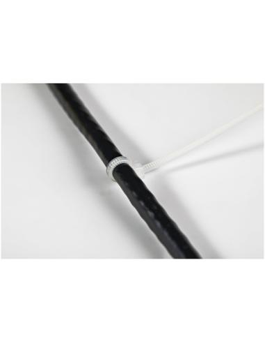 StarTech.com Bridas Ataduras de 10cm para Cables - Ancho 2mm, Diámetro del Haz 22mm, 8kg de Resistencia, Ataduras de Cremallera 