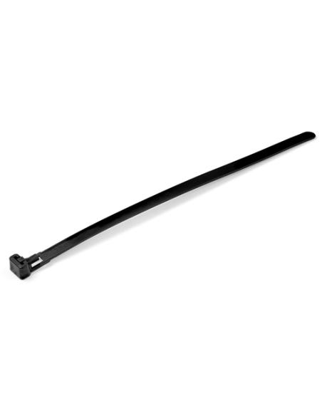 StarTech.com Bridas reutilizables de 20cm para cables - 7 mm de ancho, 50 mm de diámetro, soportan 22 kg de tensión, de nylon, p