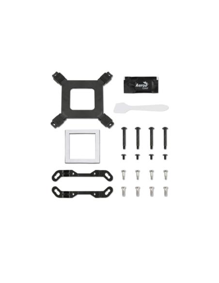 Aerocool MIRAGEL120W Refrigeración Líquida CPU Ventilador 12cm ARGB TDP 200W Blanco