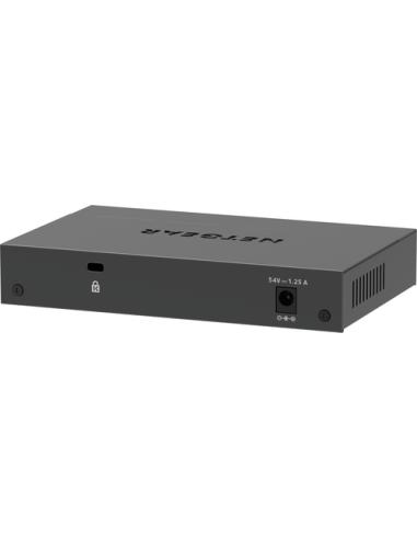 NETGEAR 5-Port Gigabit Ethernet PoE+ Plus Switch (GS305EP) Gestionado L2/L3 Gigabit Ethernet (10/100/1000) Energía sobre Etherne