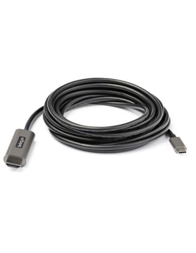 StarTech.com Cable 4m USB C a HDMI 4K de 60Hz con HDR10 - Adaptador de Vídeo USB Tipo C a HDMI 2.0b Ultra HD 4K - Convertidor US