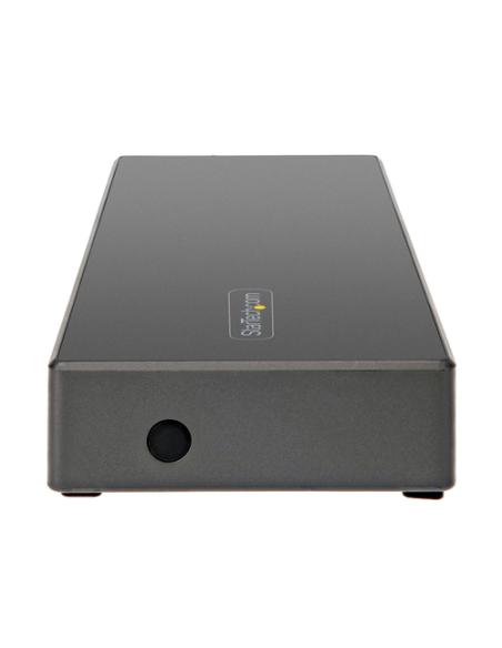 StarTech.com Dock USB-C - Docking Station USB Tipo C para 3 Monitores de 4K - con 100W de Entrega de Alimentación PD - Modo Alt 