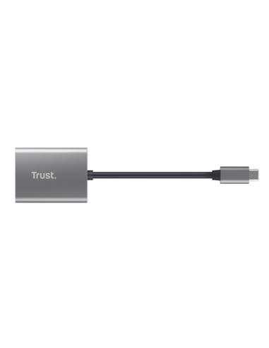 Trust 24136 lector de tarjeta USB 3.2 Gen 1 (3.1 Gen 1) Type-C Aluminio