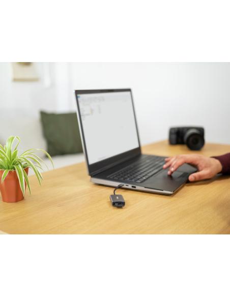 Trust 24136 lector de tarjeta USB 3.2 Gen 1 (3.1 Gen 1) Type-C Aluminio