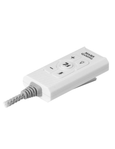 Mars Gaming MSC2W, Blanco, One size