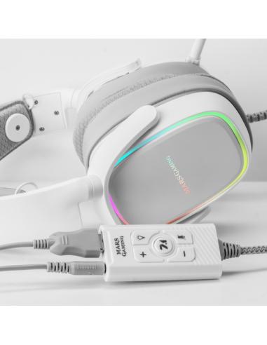 Mars Gaming MSC2W, Blanco, One size