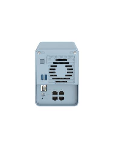 QNAP QMiroPlus-201W NAS Escritorio Intel® Celeron® J4125 4 GB DDR4 0 TB QNAP Turbo System Azul