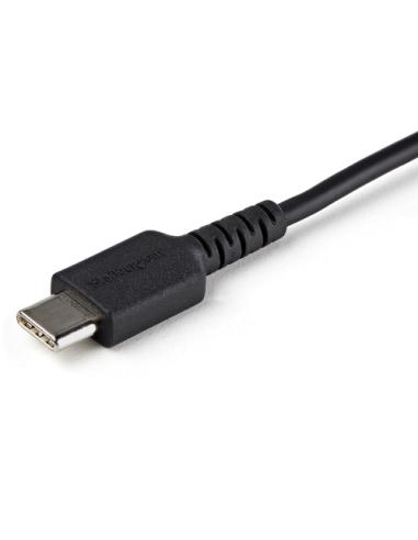 StarTech.com Cable de 1m Adaptador Bloqueador USB de Datos – Adaptador USB a USB-C de Carga Segura – USB Tipo C Solo de Carga pa
