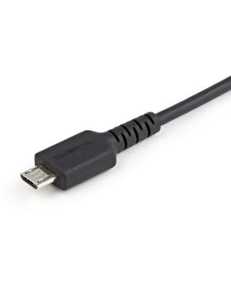 StarTech.com Cable de 1m Adaptador Bloqueador USB de Datos – Adaptador USB a Micro USB de Carga Segura – Micro USBC Solo de Carg