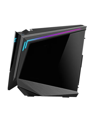 GIGABYTE AORUS C700 GLASS Caja de PC – Torre completa, compatible con hasta E-ATX y radiadores de 420 mm, 5 ventiladores de 120 