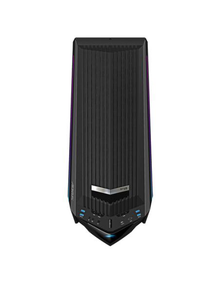 GIGABYTE AORUS C700 GLASS Caja de PC – Torre completa, compatible con hasta E-ATX y radiadores de 420 mm, 5 ventiladores de 120 