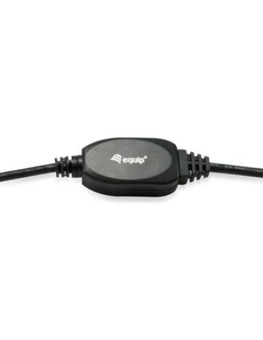 Equip 133347 cable USB USB 3.2 Gen 1 (3.1 Gen 1) 10 m USB A Negro