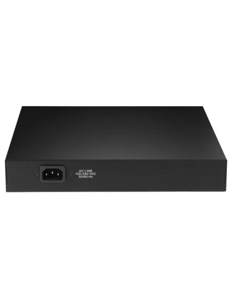 Edimax GS-1008PL V2 switch Gestionado L2 Gigabit Ethernet (10/100/1000) Energía sobre Ethernet (PoE) 1U Negro