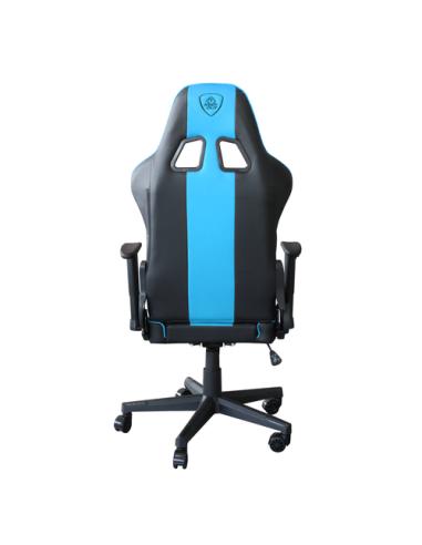 KeepOut XSPRO-RACING Silla para videojuegos universal Asiento acolchado Turquesa, Negro