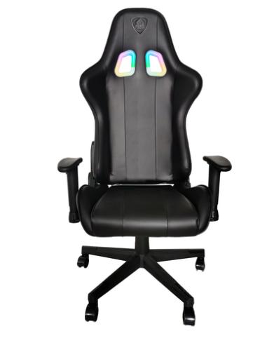 KeepOut XSRGB-RACING silla para videojuegos Silla para videojuegos universal Asiento acolchado Negro