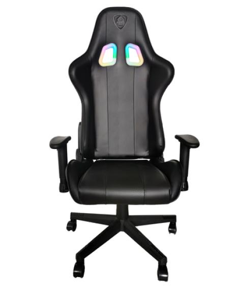 KeepOut XSRGB-RACING silla para videojuegos Silla para videojuegos universal Asiento acolchado Negro