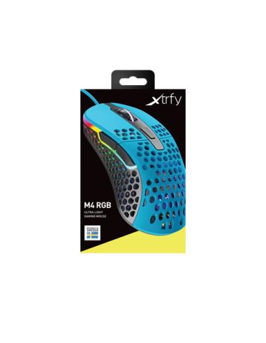 CHERRY XTRFY M4 RGB ratón Juego mano derecha USB tipo A Óptico 16000 DPI