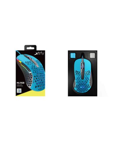 CHERRY XTRFY M4 RGB ratón Juego mano derecha USB tipo A Óptico 16000 DPI