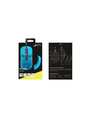 CHERRY XTRFY M42 ratón Juego Ambidextro USB tipo A Óptico 16000 DPI