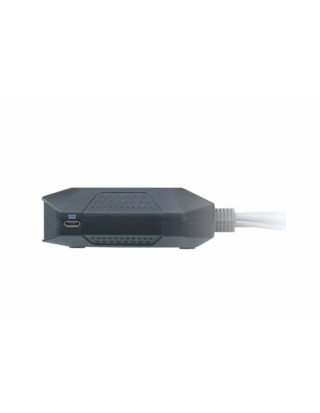 ATEN Switch KVM formato cable DisplayPort USB de 2 puertos selector remoto de puerto