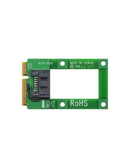 StarTech.com Adaptador mSATA a SATA para Disco Duro o SSD - Tarjeta Conversora Mini SATA a SATA