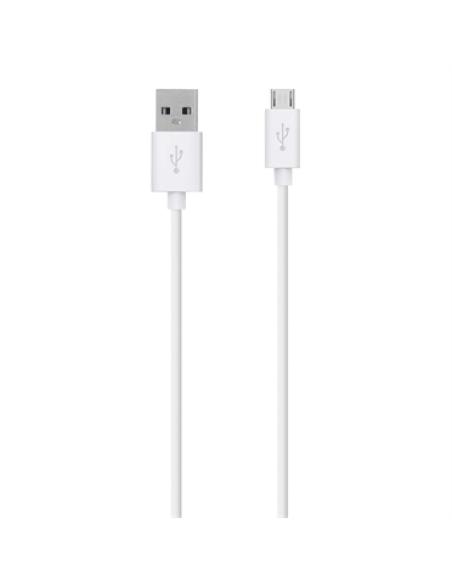 Belkin F2CU012BT2M-WHT cable USB USB 2.0 2 m USB A Micro-USB B Blanco