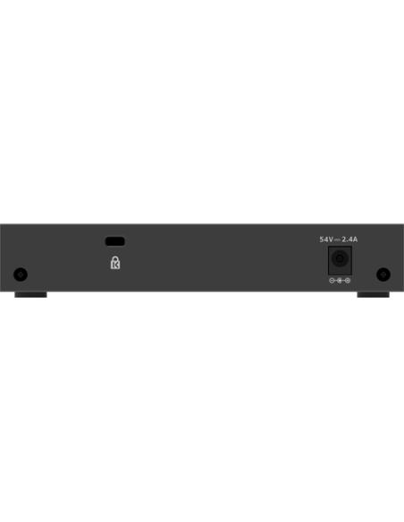 NETGEAR 5-Port Gigabit Ethernet High-Power PoE+ Plus Switch (GS305EPP) Gestionado L2/L3 Gigabit Ethernet (10/100/1000) Energía s
