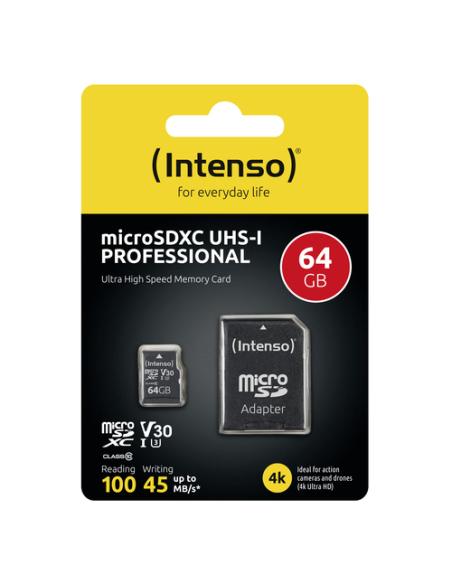 Intenso 3433490 memoria flash 64 GB MicroSDXC UHS-I Clase 10