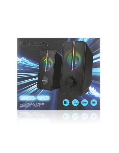 NGS GSX-150 Negro Inalámbrico 12 W