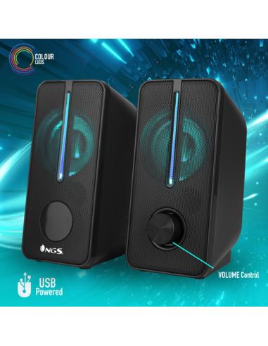 NGS GSX-150 Negro Inalámbrico 12 W