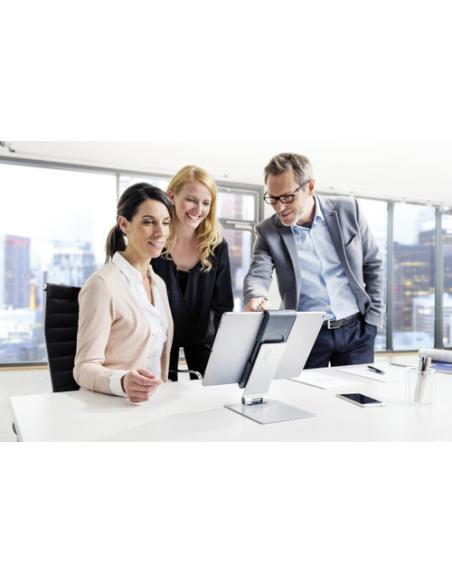 Durable Tablet holder Soporte pasivo Tablet/UMPC Plata