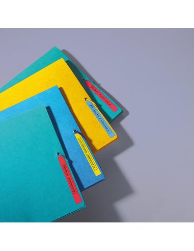 DYMO D1 - Etiquetas estándar - Negro sobre rojo - 9mm x 7m