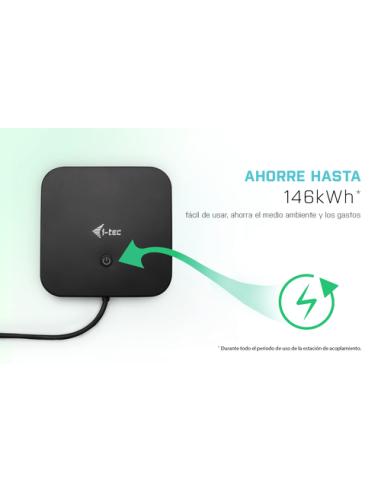 i-tec USB-C Dual Display Docking Station with Power Delivery 100 W