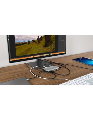 i-tec Metal USB-C Travel Nano Dock HDMI/VGA with LAN + Power Delivery 100 W