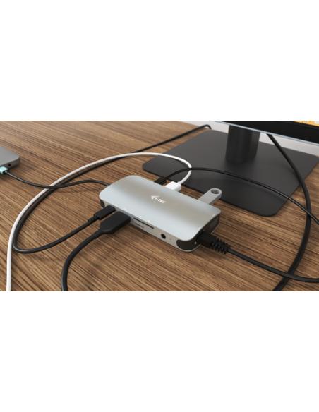 i-tec Metal USB-C Travel Nano Dock HDMI/VGA with LAN + Power Delivery 100 W