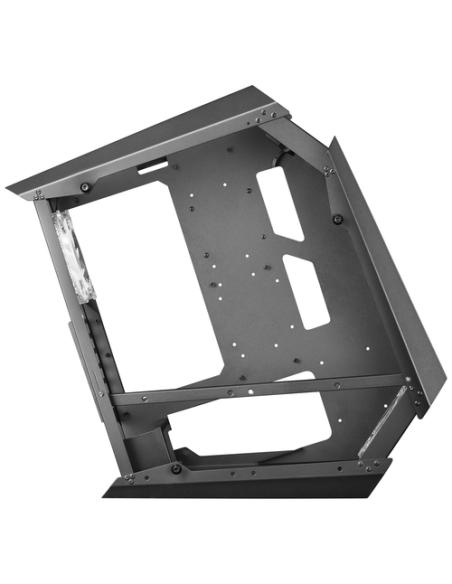 Mars Gaming MC51, Caja PC Gaming ATX, Doble Cristal Templado, 5x Ventilador RGB 12cm, Negro