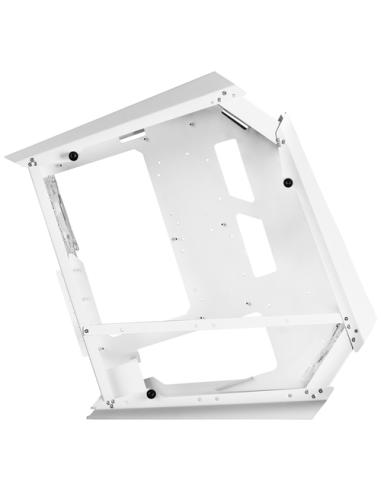 Mars Gaming MC51W, Caja PC Gaming ATX, Doble Cristal Templado, 5x Ventilador RGB 12cm, Blanco