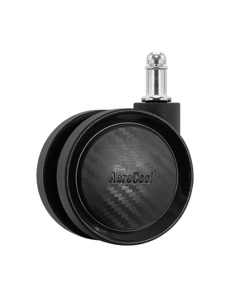 Aerocool ADMIRALBR Silla Gaming Profesional, Cojines Acolchados, Tecnología Air, Negro/Rojo