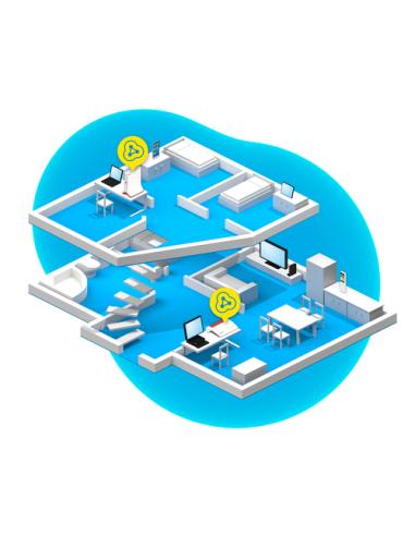 Repeater FRITZ! 6000 6000 Mbit/s Blanco