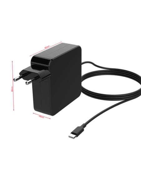 Leotec Cargador Notebook 90W Type-C