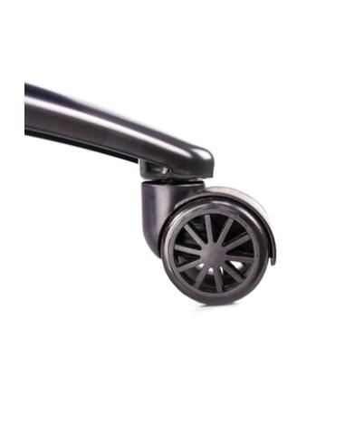 TALIUS silla Vulture gaming negra/roja butterfly, base nylon, ruedas nylon