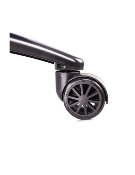 TALIUS silla Vulture gaming negra/roja butterfly, base nylon, ruedas nylon